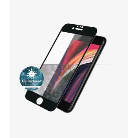 PanzerGlass, Apple, iPhone 6/6s/7/8/SE 2020, Hybrid glass, Black (2679)