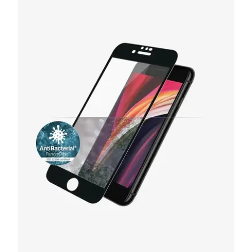 PanzerGlass, Apple, iPhone 6/6s/7/8/SE 2020, Hybrid glass, Black (2679)