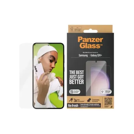 PanzerGlass Screen Protector, Samsung, Galaxy S24 Plus (7351)