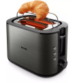 PHILIPS Viva Collection tosteris, melns