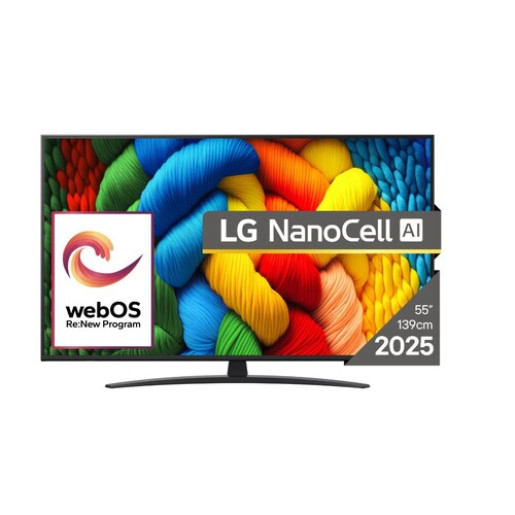 LG 55NANO81A3A | 55 | Smart TV | webOS 25 | UHD