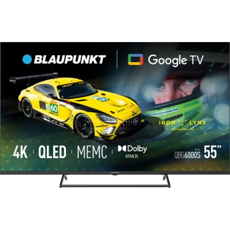 Blaupunkt QLED TV _ 55QBG6000S _ 55 ) Smart TV _ Google TV _ Black