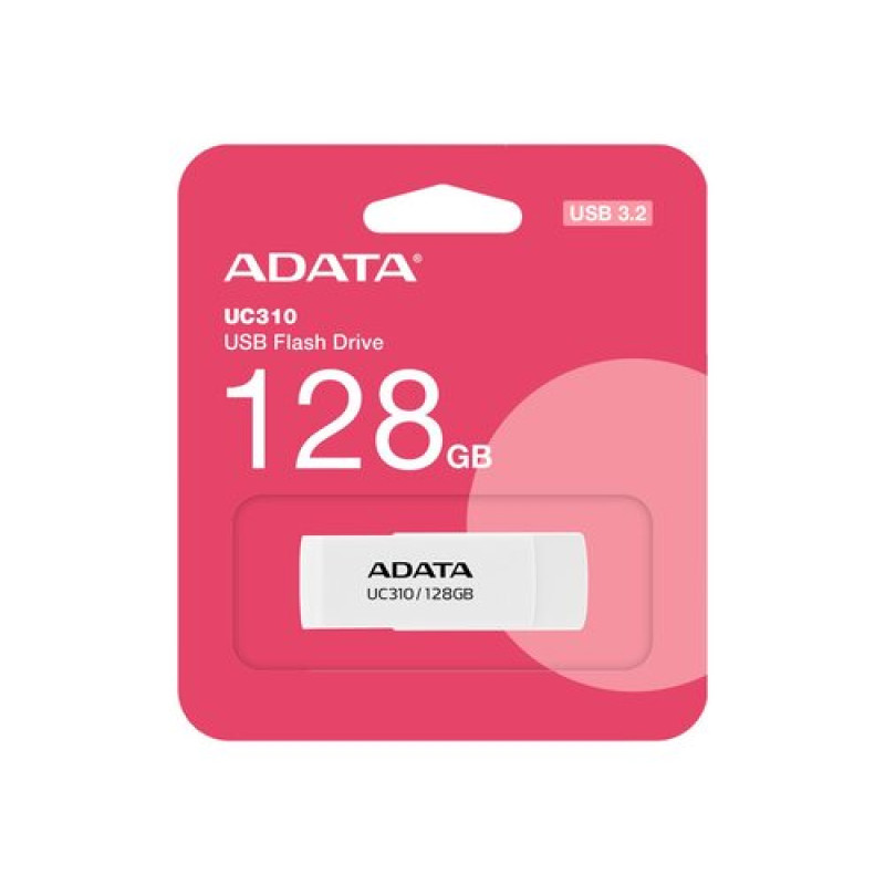 ADATA UC310, 128 GB, White