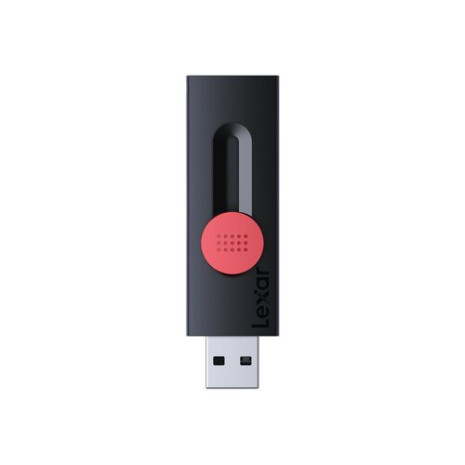 Lexar JumpDrive D300, 128 GB, Black/Red