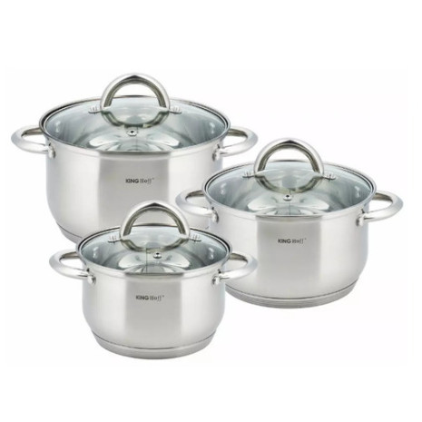  King hoff virtuves katlu komplekts. 6 piederumi, KH 4447