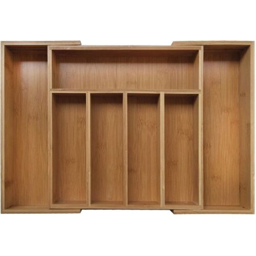 Atvilktnes ieliktnis izvelkams, bambusa 5x31,5x5cm Kinghoff