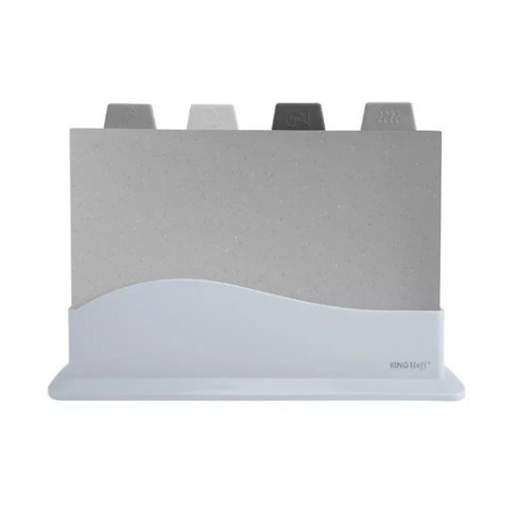 4 griešanas dēļu komplekts ar KINGHoff statīvu