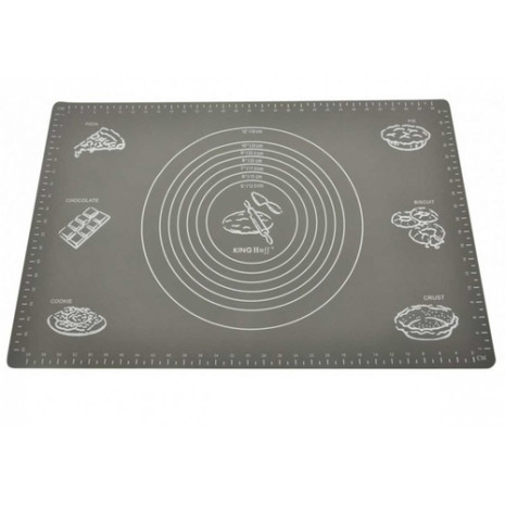 Silikona dēlītis 60x40cm, pelēks KingHoff