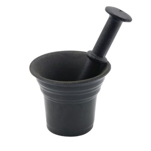 Javas piesta, akmens, 2 elementu komplekts, ø17x10cm Kinghoff.