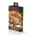 TEFAL XA800612 Heart shape Waffle plates, Black