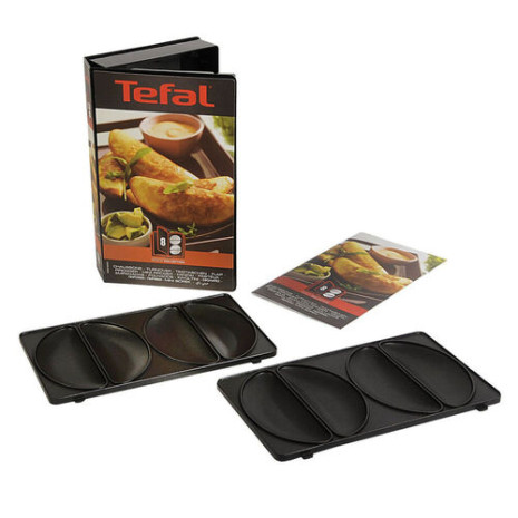 TEFAL XA800812 Turn over plates, Black
