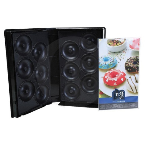 TEFAL XA801112 Donuts plates, Black