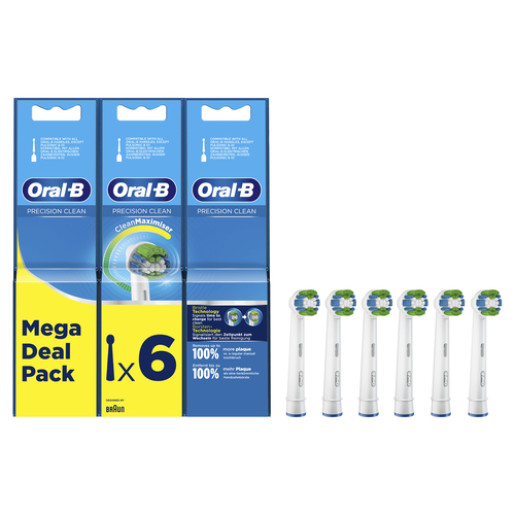 Oral-B Precision Clean Replaceable Toothbrush Heads